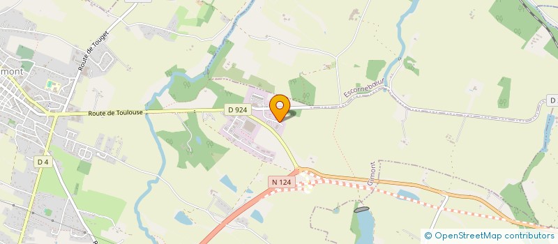 localisation de l'entreprise COME  GIMONT