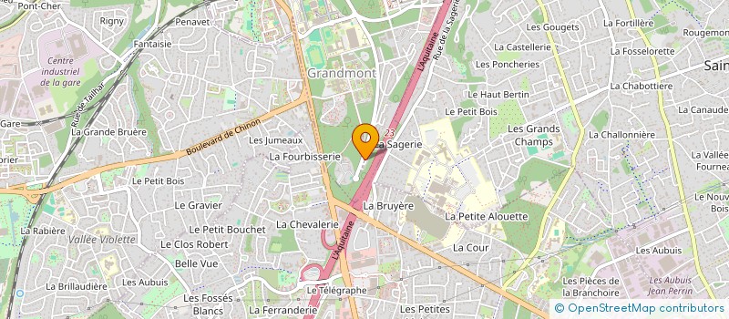 localisation de l'entreprise COME AND DANCE  TOURS