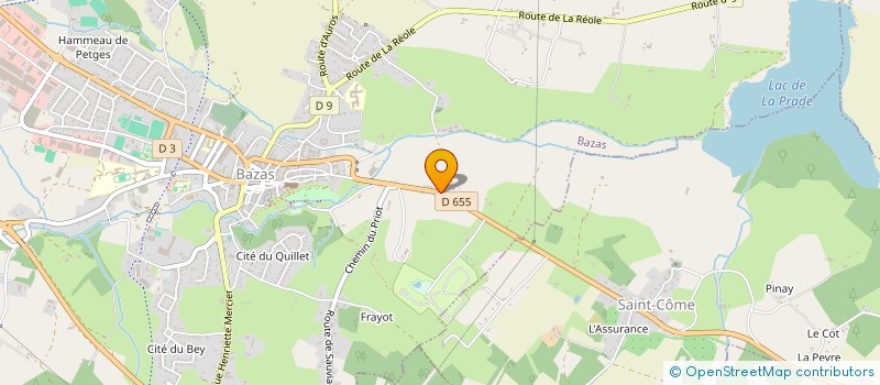 localisation de l'entreprise COME AU MARCHE  SAINT-COME