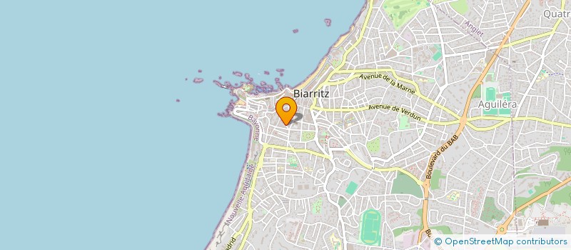 localisation de l'entreprise COME-BACK  BIARRITZ