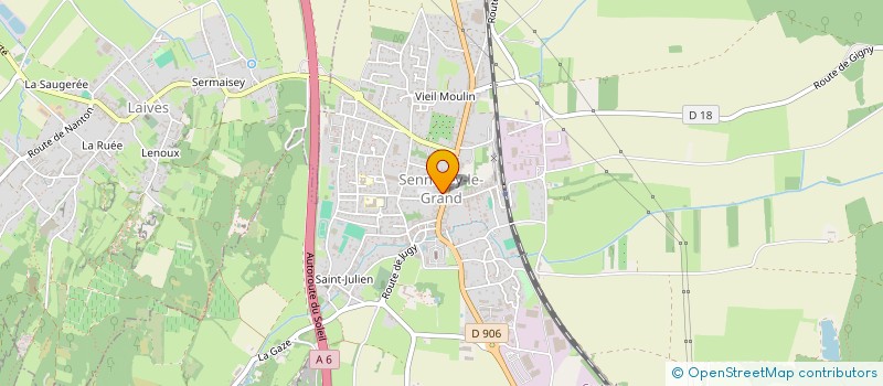 localisation de l'entreprise COME BACK  SENNECEY-LE-GRAND