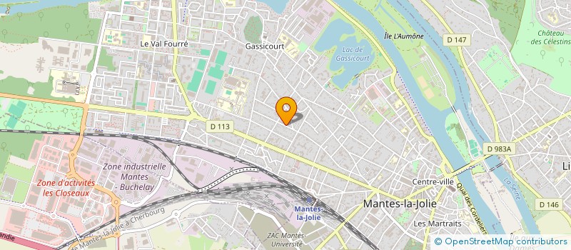 localisation de l'entreprise COME DA NONNA  MANTES-LA-JOLIE