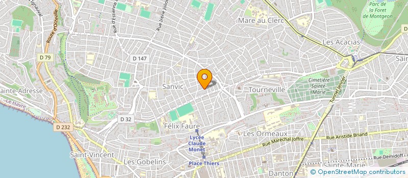 localisation de l'entreprise COME ENERGIE  LE HAVRE