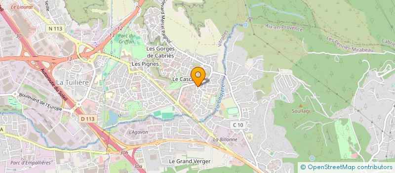 localisation de l'entreprise COME & FILS à VITROLLES