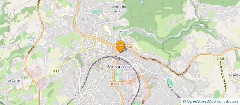 localisation de l'entreprise COME IN à VOIRON