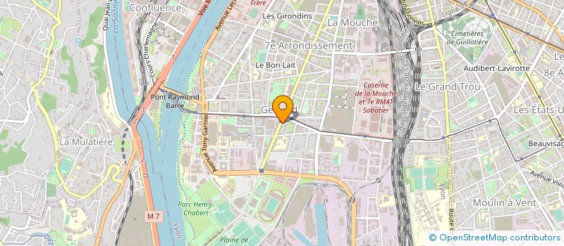 localisation de l'entreprise COME IN THE YARD  LYON