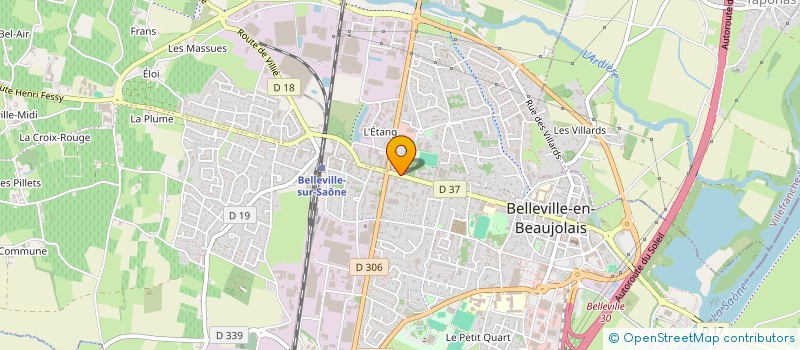 localisation de l'entreprise COME NEFERTITI à BELLEVILLE-EN-BEAUJOLAIS