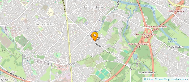 localisation de l'entreprise COMEAWAY à REZE