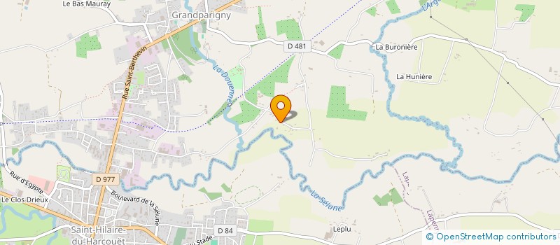 localisation de l'entreprise COMEBACK  GRANDPARIGNY