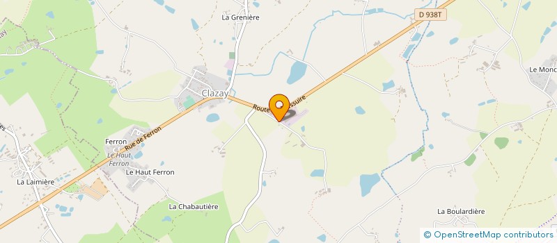 localisation de l'entreprise COMEBO INDUSTRIES  BRESSUIRE