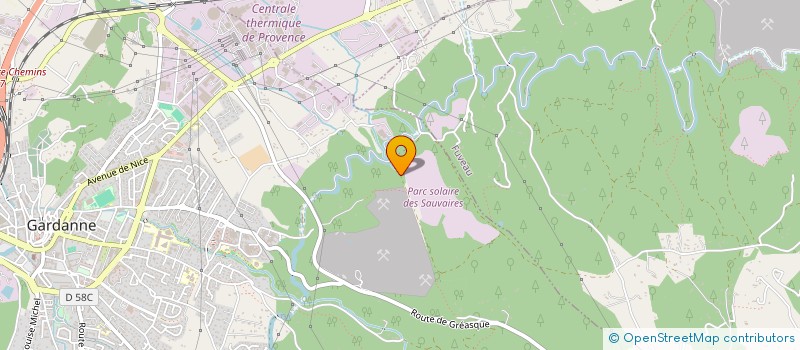 localisation de l'entreprise COMECCA à GARDANNE