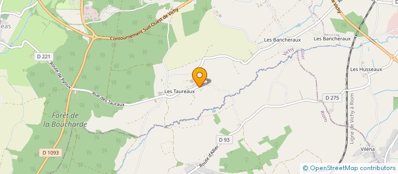 localisation de l'entreprise COMED  BRUGHEAS