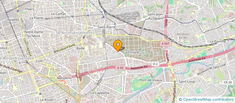 localisation de l'entreprise COMEDCOM EUROPE à MARSEILLE