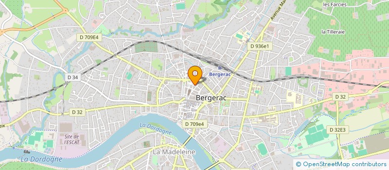 localisation de l'entreprise COMEDIACTE à BERGERAC