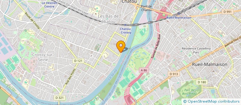 localisation de l'entreprise COMEDIE COMIQUANTI  SAINT-CYR-L'ECOLE