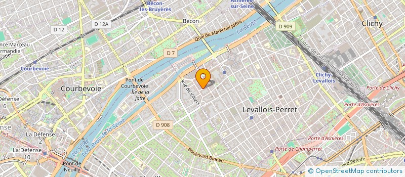 localisation de l'entreprise COMEDIE DE L ILLUSTRE THEATRE à LEVALLOIS-PERRET