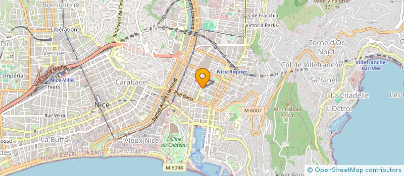 localisation de l'entreprise COMEDIE DE NICE à NICE