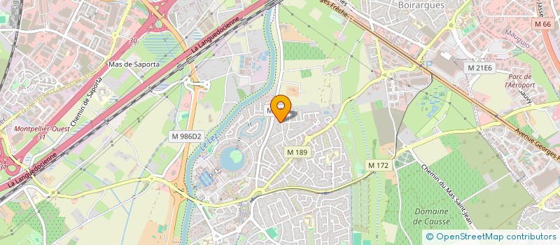 localisation de l'entreprise COMEDIE MISTRAL à LATTES