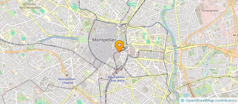 localisation de l'entreprise COMEDY à MONTPELLIER