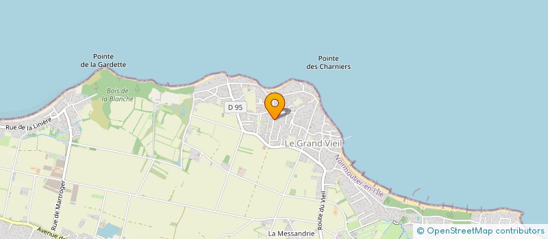 localisation de l'entreprise COMEETY à NOIRMOUTIER-EN-L'ILE