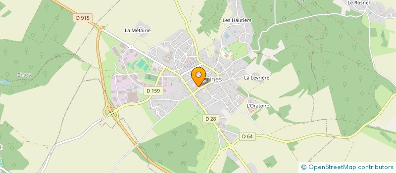 localisation de l'entreprise COMEFFI  MARINES