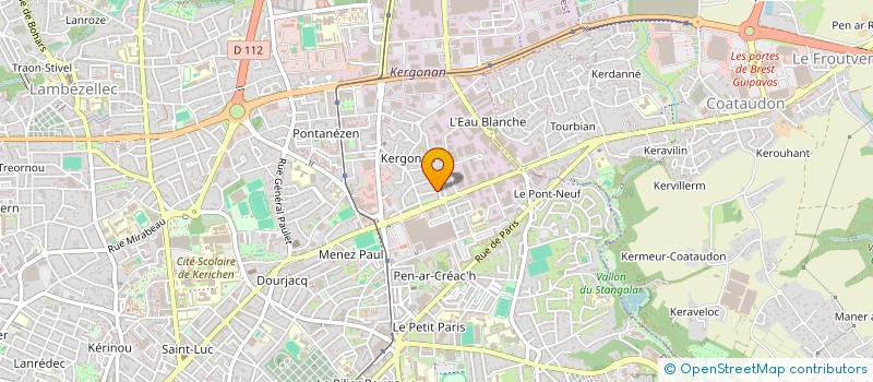 localisation de l'entreprise COMEFLO 29 à BREST