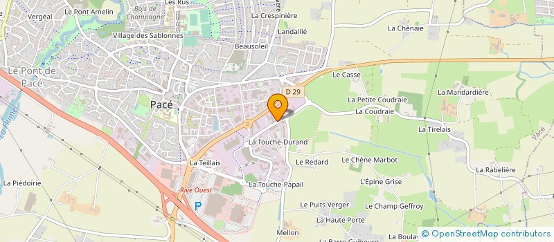localisation de l'entreprise COMELEC à PACE