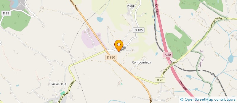 localisation de l'entreprise COMELEC  MONTPEZAT-DE-QUERCY