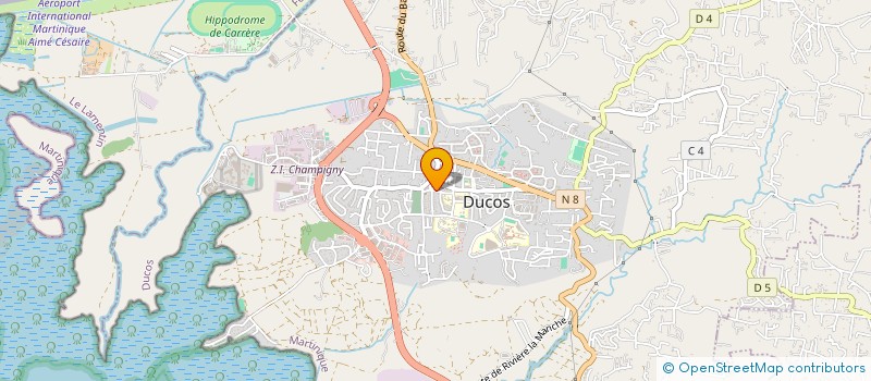 localisation de l'entreprise COMELEC à DUCOS