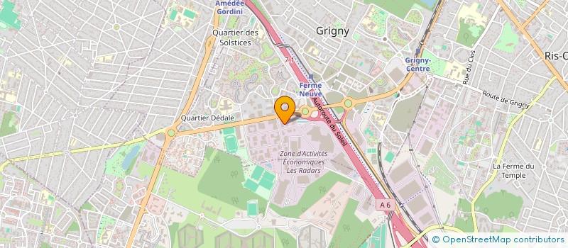 localisation de l'entreprise COMELEC à GRIGNY