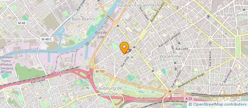 localisation de l'entreprise COMEOLE à LILLE