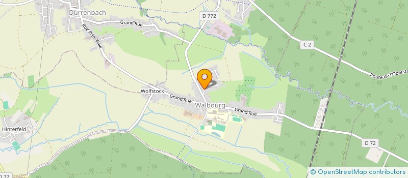 localisation de l'entreprise COMEPACK à ESCHBACH