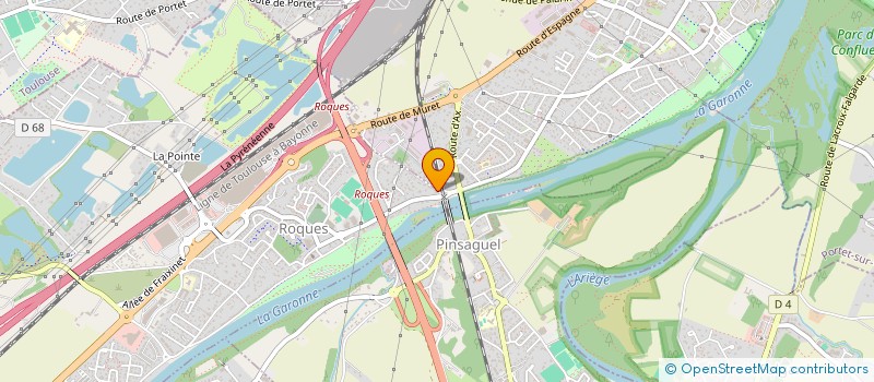 localisation de l'entreprise COMEPRIMA  ROQUES