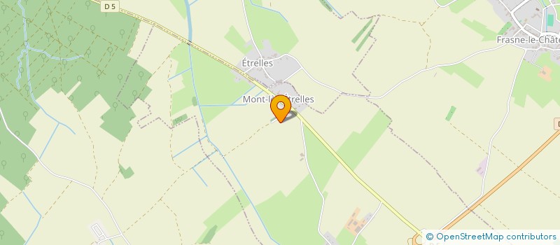localisation de l'entreprise COMEQ BAT' à VILLERS-CHEMIN-ET-MONT-LES-ETRELLES