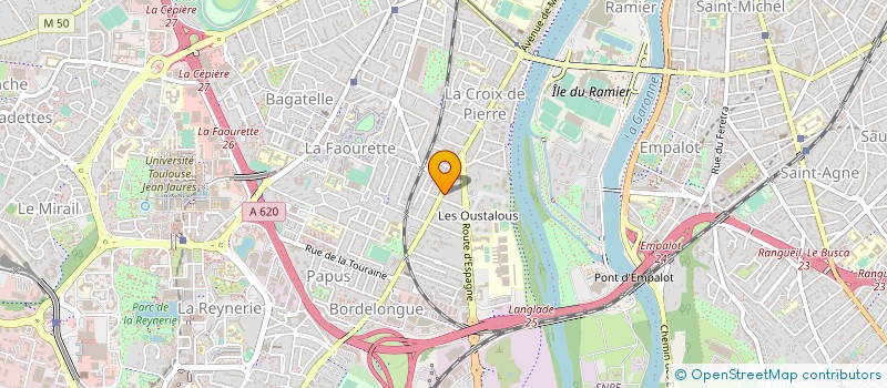 localisation de l'entreprise COMEQUIP à TOULOUSE