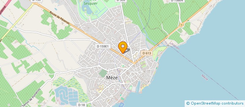 localisation de l'entreprise COMERLANG à MEZE