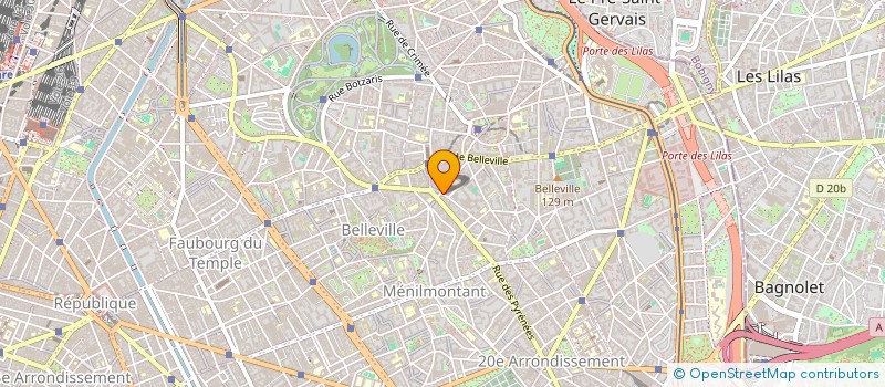 localisation de l'entreprise COMESTIBLES  PARIS