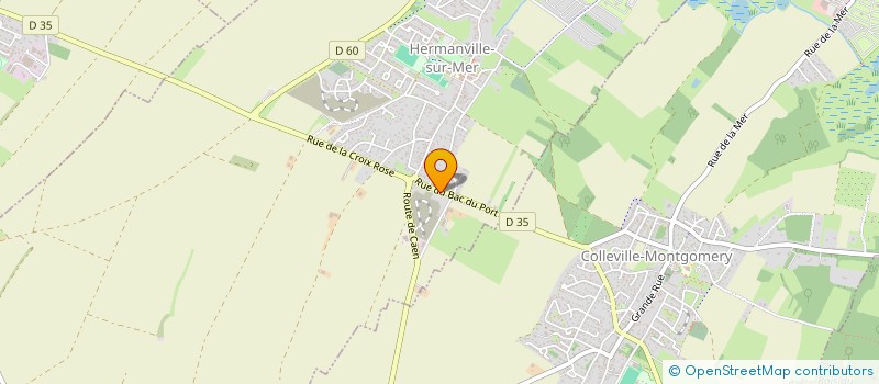 localisation de l'entreprise COMET  HERMANVILLE-SUR-MER
