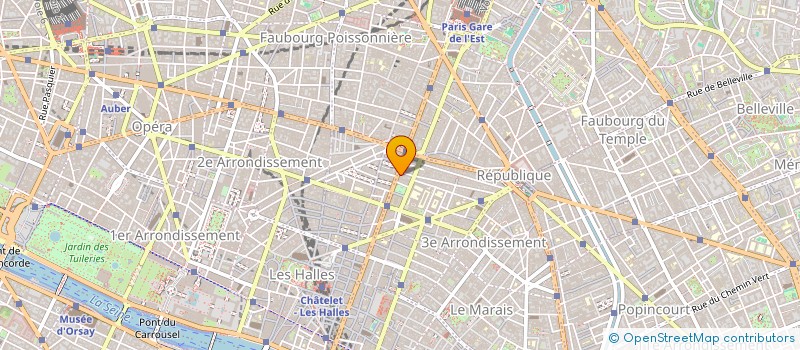 localisation de l'entreprise COMET EXPERTISE PARIS  PARIS