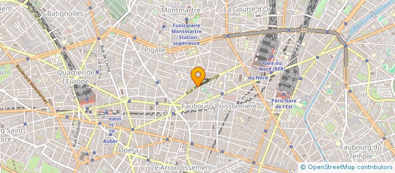localisation de l'entreprise COMET FOOD  PARIS