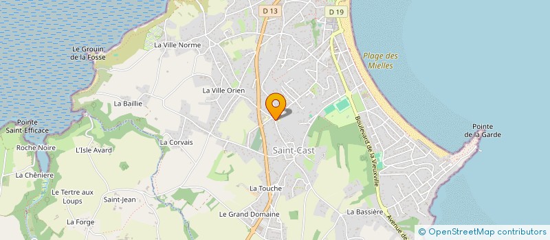 localisation de l'entreprise COMET INVEST à SAINT-CAST-LE-GUILDO