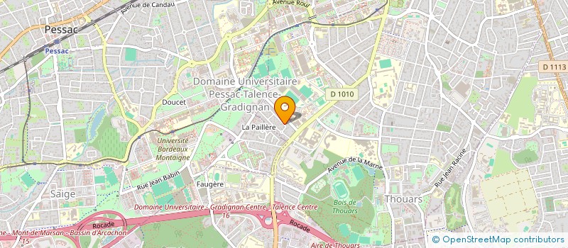 localisation de l'entreprise COMET MENUISERIES SERVICES à CADAUJAC