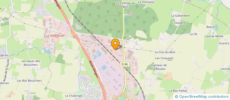 localisation de l'entreprise COMETAL à VERN-SUR-SEICHE