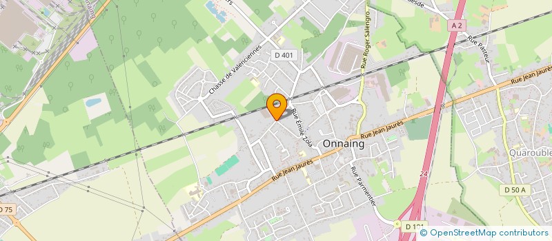 localisation de l'entreprise COMETAL NORD  ONNAING