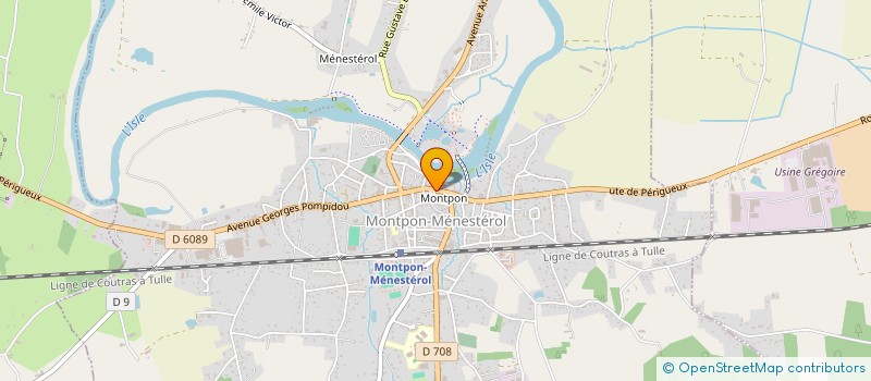 localisation de l'entreprise COMETE  MONTPON-MENESTEROL