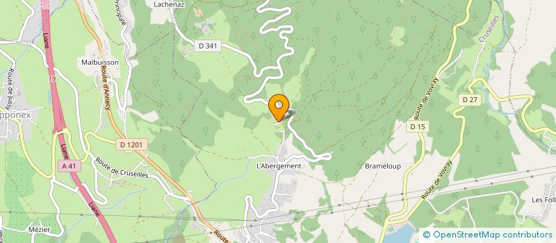 localisation de l'entreprise COMETE  CRUSEILLES