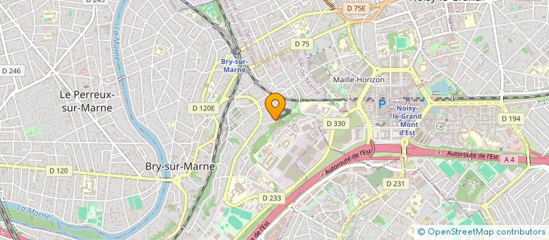 localisation de l'entreprise COMETE DE TORNIACO  BRY-SUR-MARNE