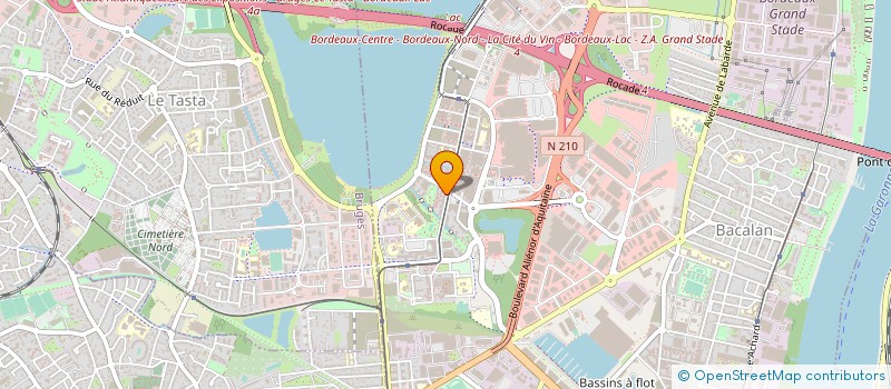 localisation de l'entreprise COMETE SOLUTIONS  BORDEAUX