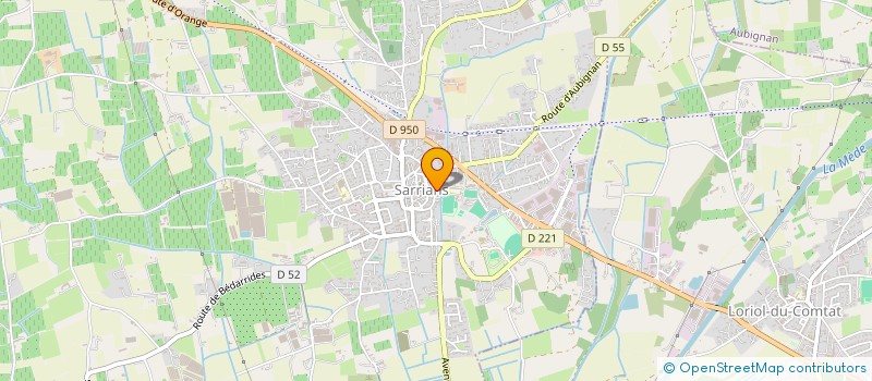localisation de l'entreprise COMETE SPORTIVE SARRIANNAISE à SARRIANS