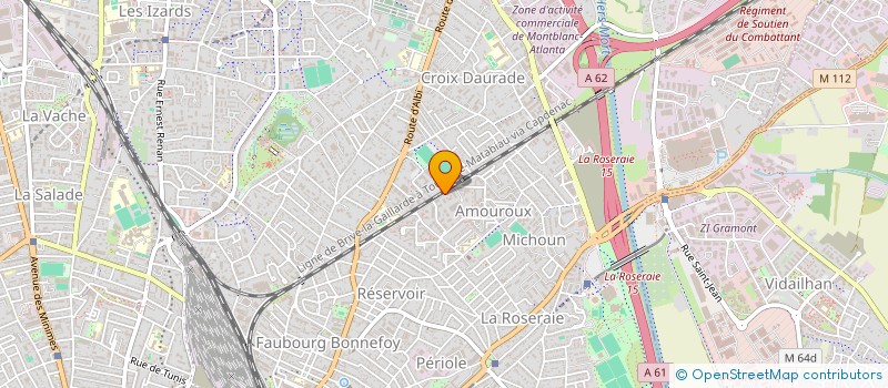 localisation de l'entreprise COMETELAB à TOULOUSE